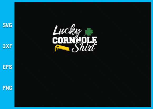 Lucky Cornhole SVG: A Versatile Design for Makers