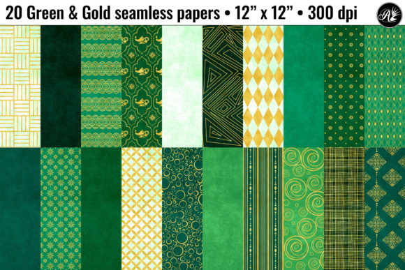 Strategic Application of 20 Green and Gold Paint Designs for Premium Branding