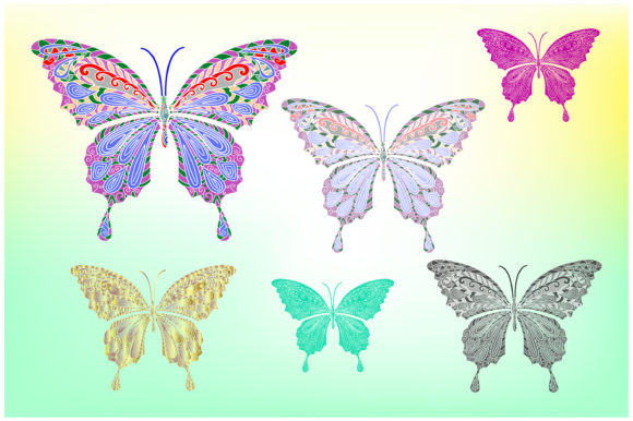 Unlock Creativity with Abstract Butterfly Image Collections