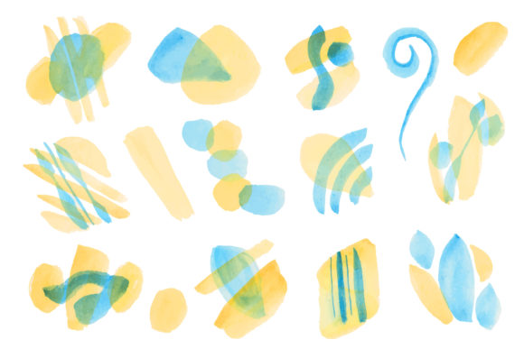 Unlocking Creative Potential with Abstract Shape Watercolor Assets